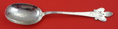 Teaspoon w/ pointed handle tip w/ mono 